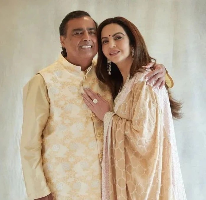 Nita Ambani And Mukesh Ambani
