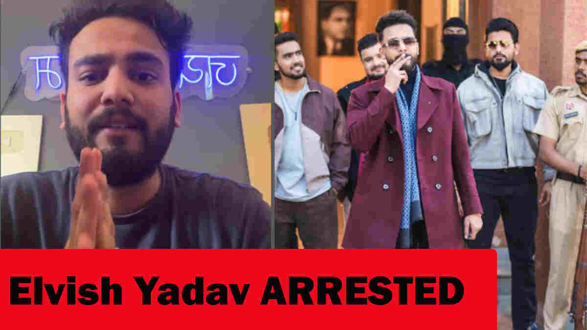 Youtuber Elvish Yadav Get Arrested by Indian Police Related To Selling Snake Venom